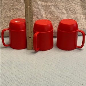 Plastic mugs